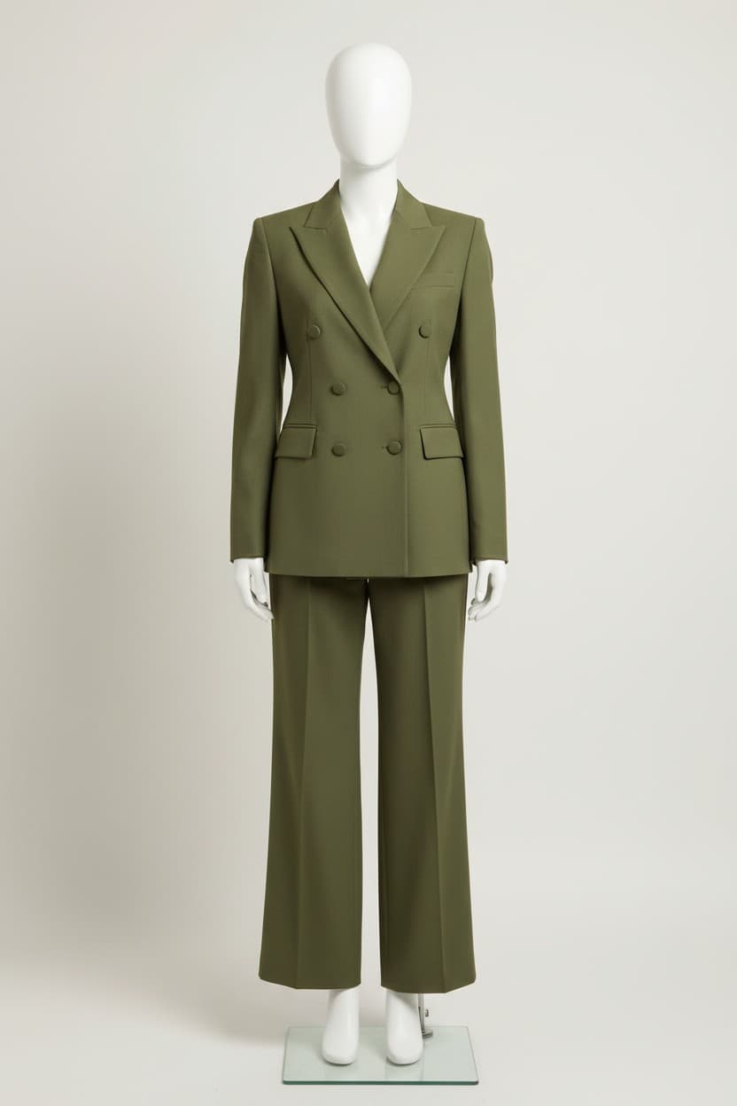 Double Breasted Suit AI sample preview