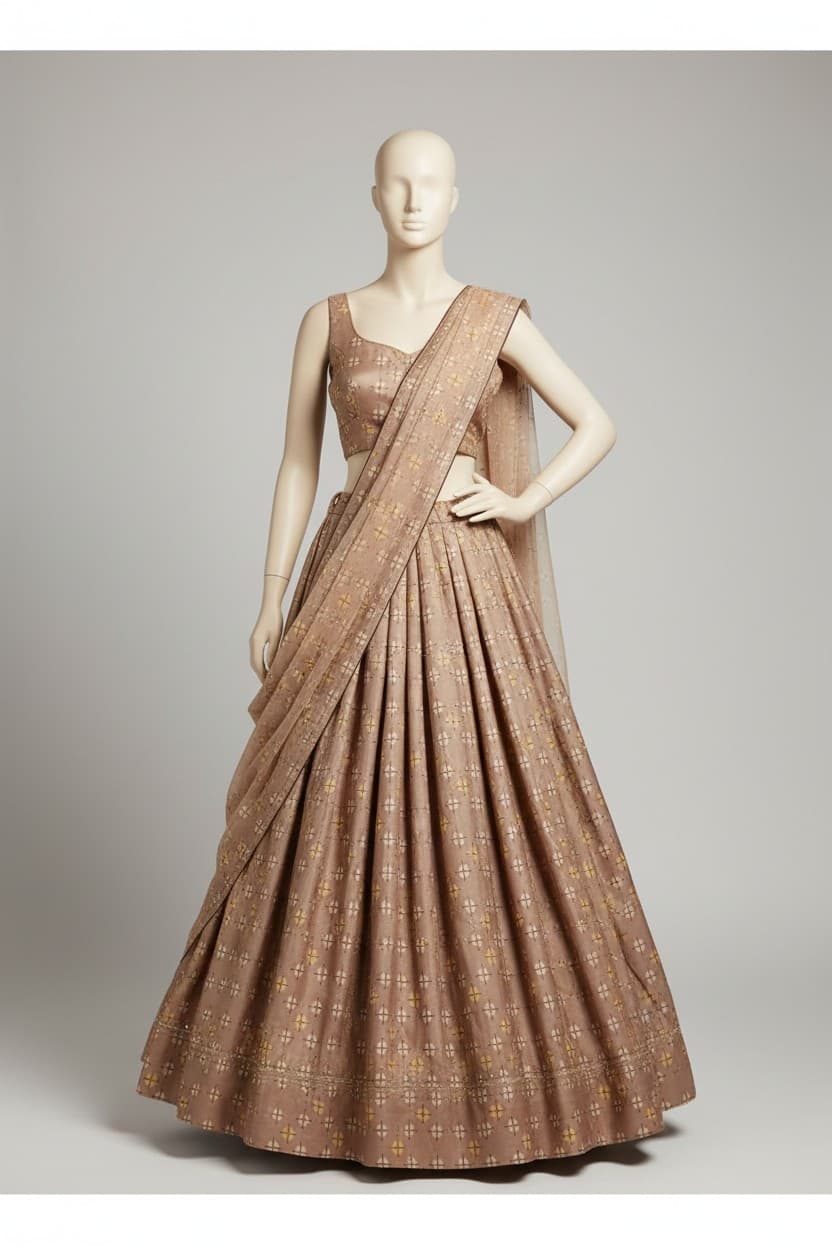 Lehenga Choli AI sample preview